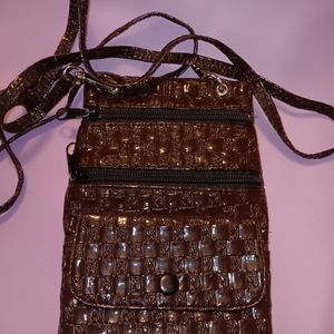 Small handbag with strap